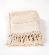 Plush & Bare Bath Towel In Ecru