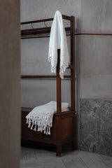 Plush & Bare Pure Cotton Bath Towel In White