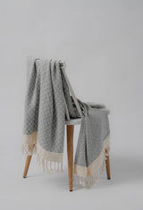 Modern Love Bath Towel Slate Grey